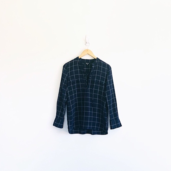 Madewell Monroe Silk Lace-Up Shirt - Picture 2 of 7